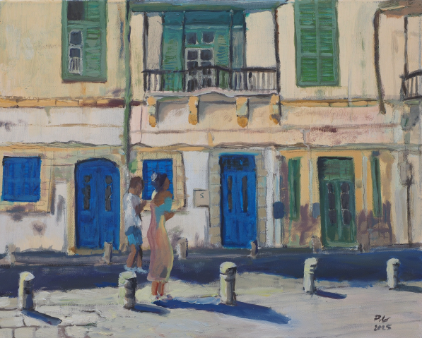 Peter Gulian – Doors and Couple painting